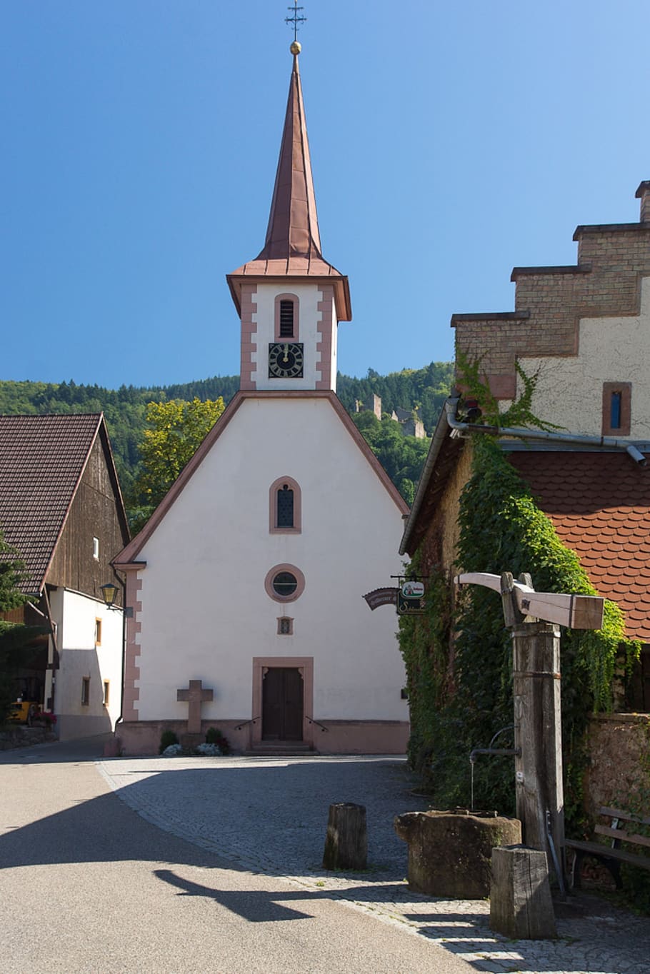 oberkirch, gaisbach, capela de são george, ortenau, arquitetura, estrutura construída, exterior do edifício, construção, religião, local de culto