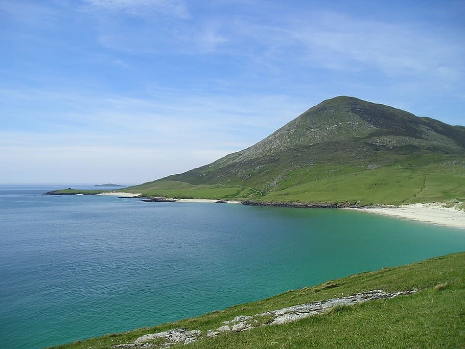 hebrides, scotland, highlands, great britain, beach, tourism, sea, landscape, water, scenics - nature