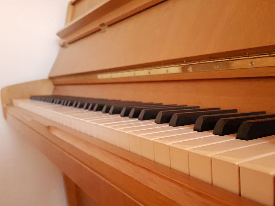 keyboard, piano, wood, musical instrument, music, musical equipment, piano key, arts culture and entertainment, indoors, wood - material
