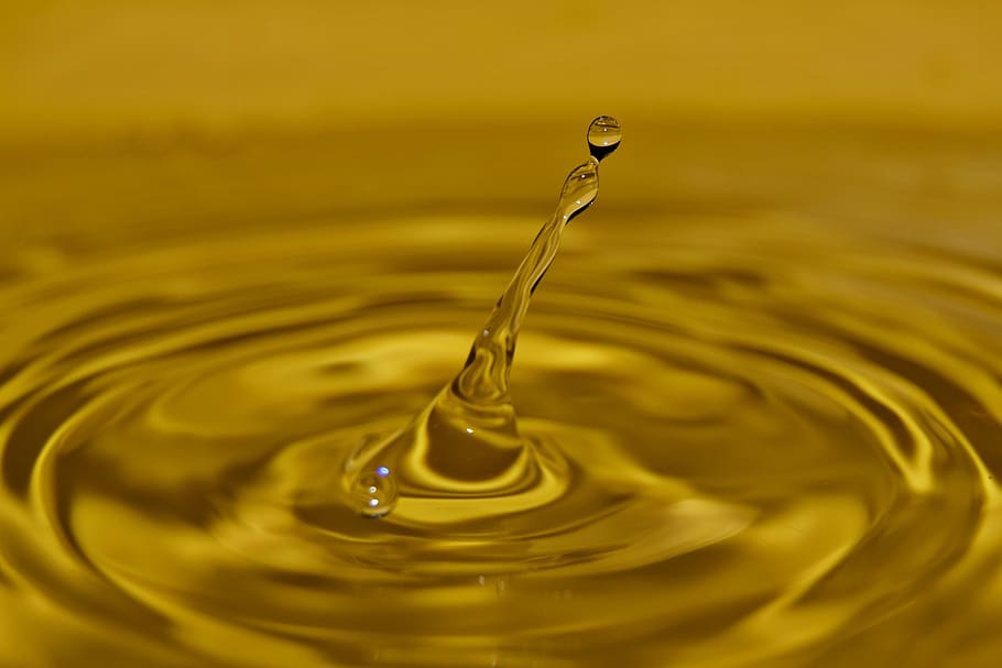 wave, ripple, purity, pearl, liquid, water molecule, gold, motion, drop, splashing