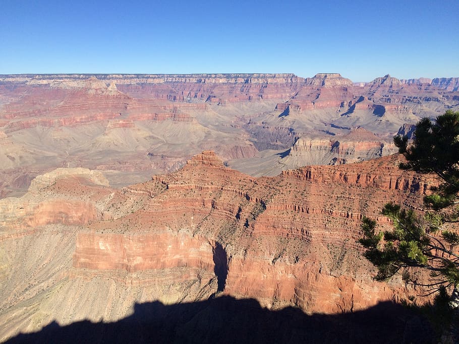 panorâmico, bela, natureza, natural, Grand Canyon National Park, EUA, desfiladeiro, Arizona, Grand Canyon, paisagens