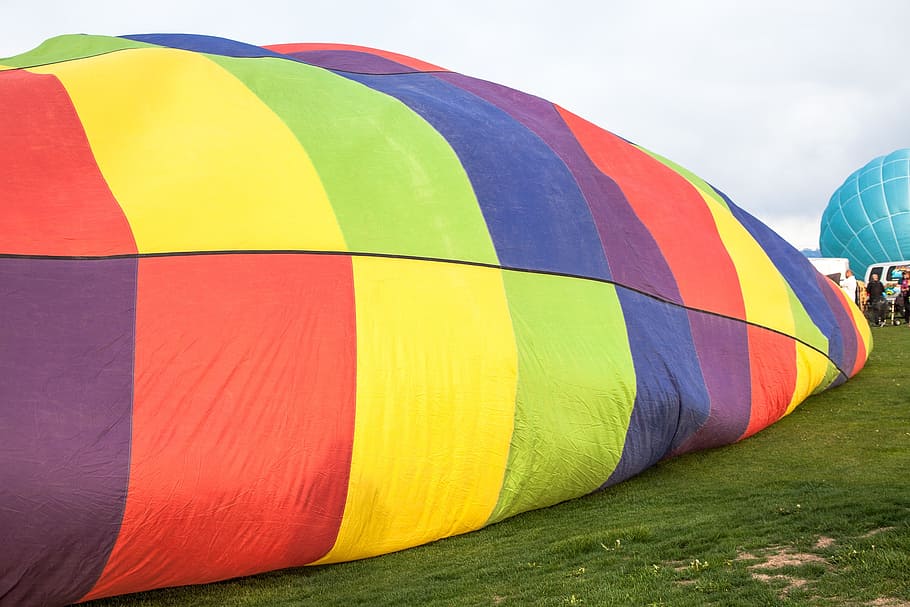 hot air ballon, adventure, aerial, air, aircraft, airship, background, balloon, ballooning, basket