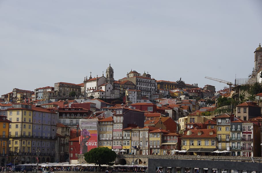 porto, portugal, city, architecture, building exterior, built structure, building, residential district, sky, nature