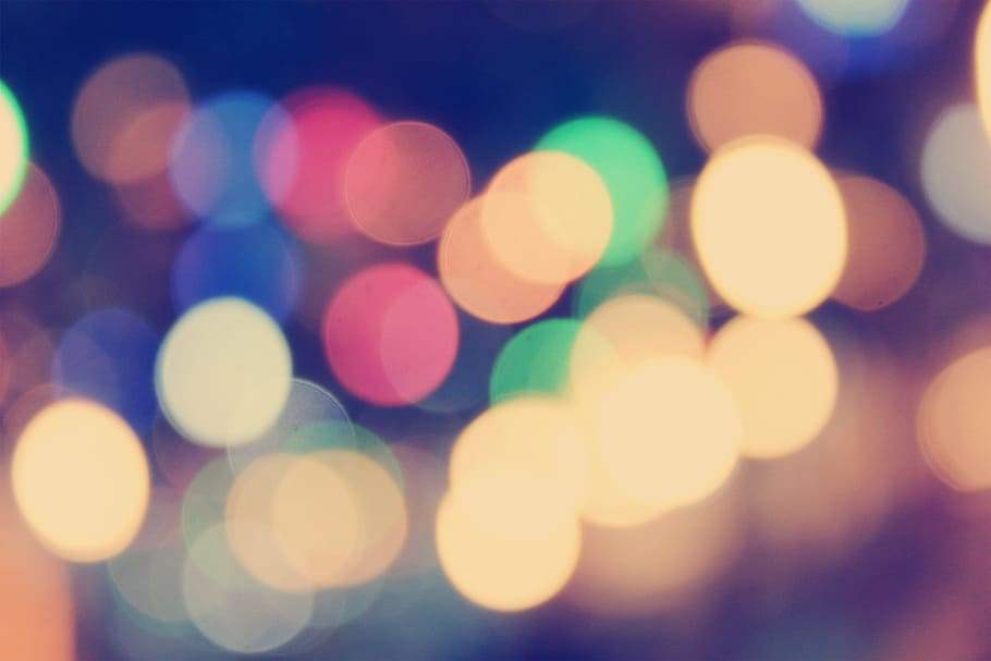 bokeh, lights, blurry, blur, effect, night, background, backdrop, wallpaper, blurred