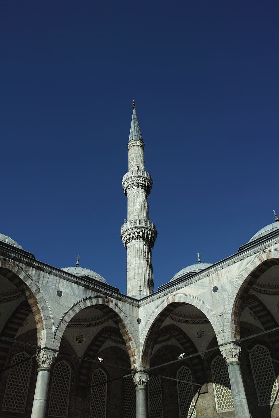 cami, minaret, dome, city ​​center, turkey, architecture, religion, the minarets, city, middle east