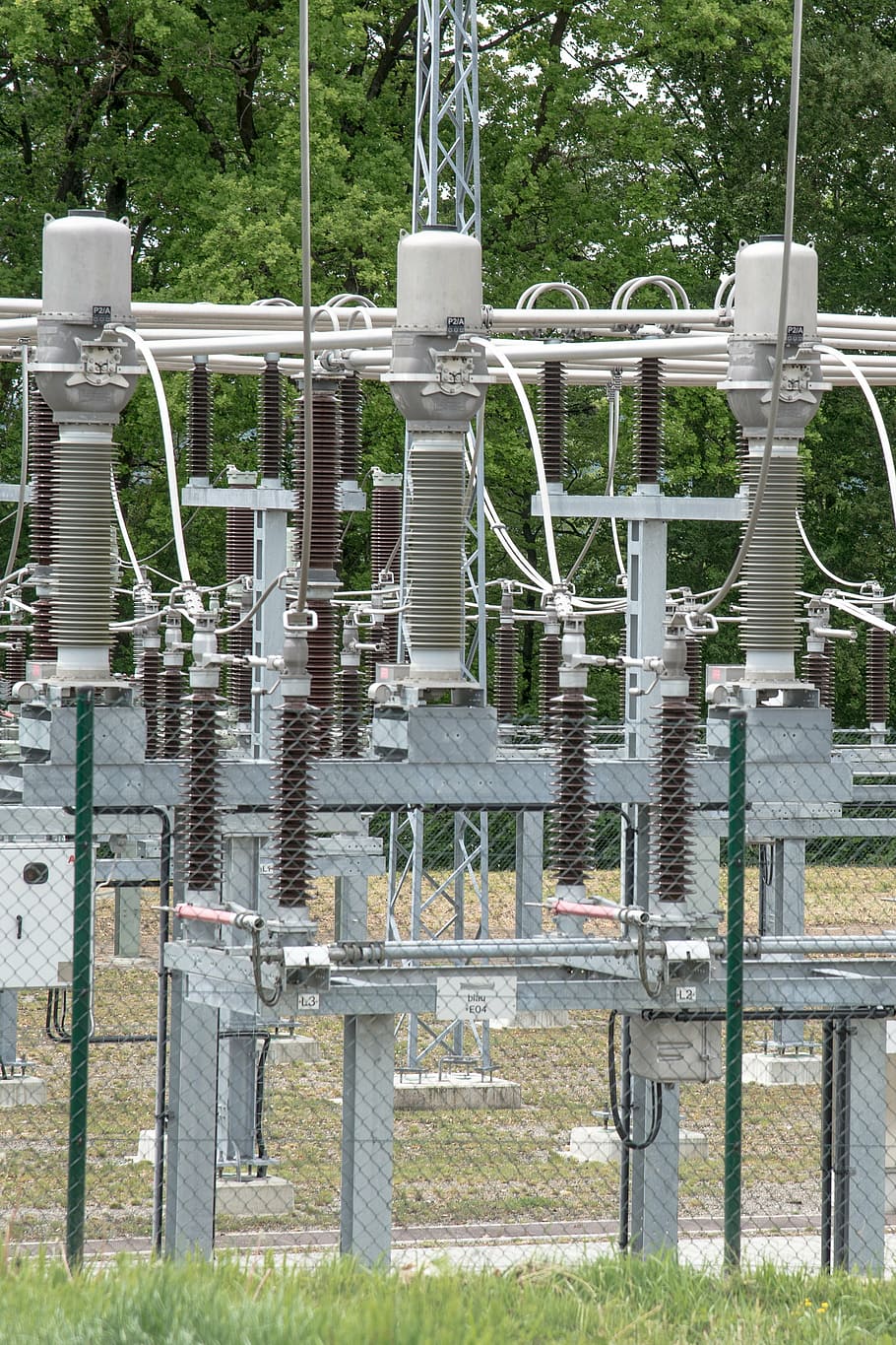 substation, high voltage, energy, current, risk, dangerous, power line, electricity, power supply, solar photovoltaic