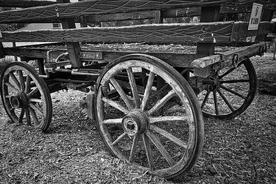 Wagon, Transportation, Vintage, Wooden, transport, carriage, traditional, weathered, passenger, old