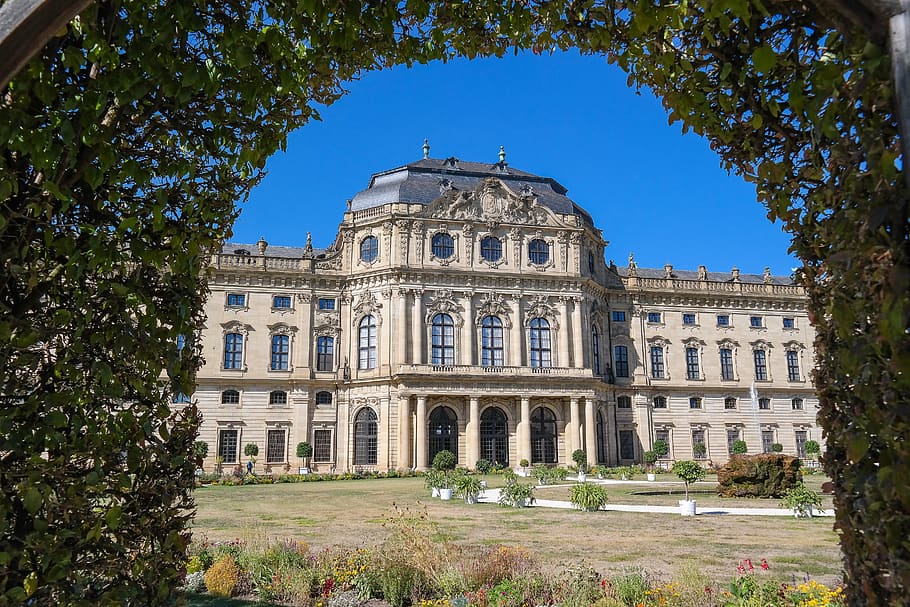 würzburg residence, castle, baroque building, balthasar neumann ...