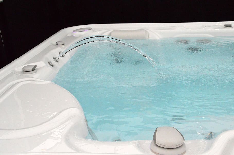 balneotherapy, seaside, water, bath, relax, modern, luxury, jacuzzi, bubbles, massage