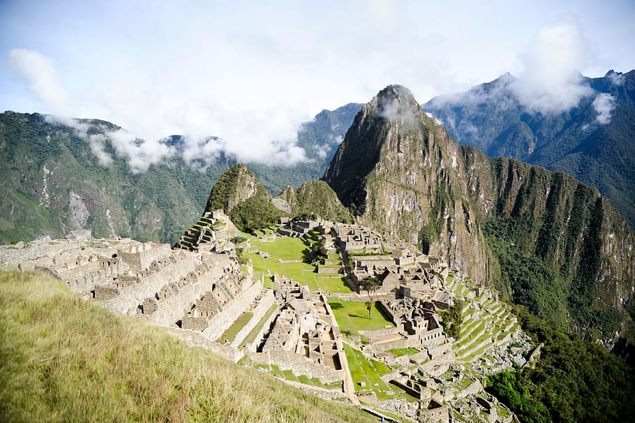machu picchu, peru, Peru, Machu Picchu, Ande, Inca, Mountain, old ruin, ancient, history, the past