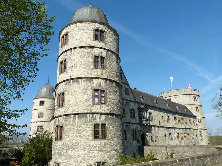 Wewelsburg, Lower Saxony, Castle, historically, middle ages, tower, ns, national socialism, castle tower, medieval