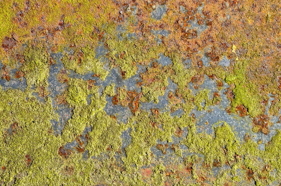 close, photography, green, paste, texture, pattern, abstract, background, metal, rust