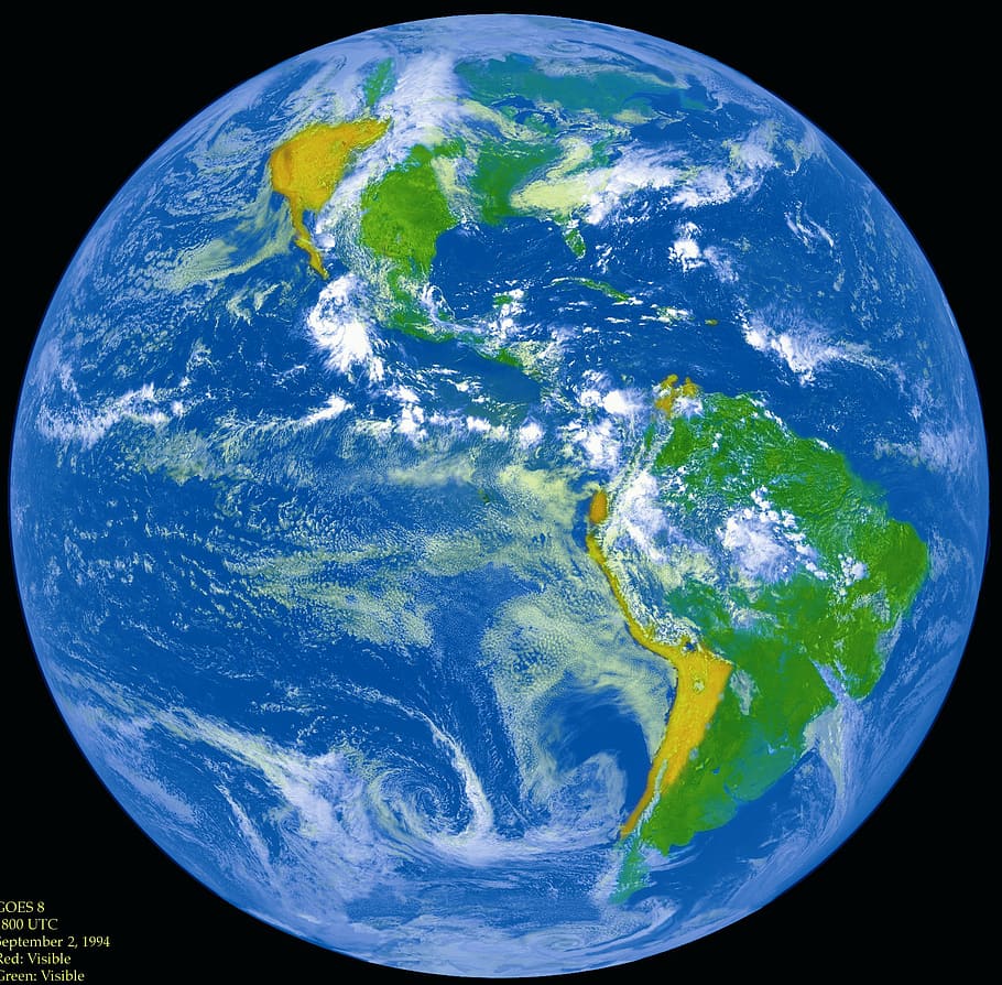 ilustración de la tierra, negro, fondo, mármol azul, tierra, espacio exterior, planeta, mundo, globo terráqueo, vista