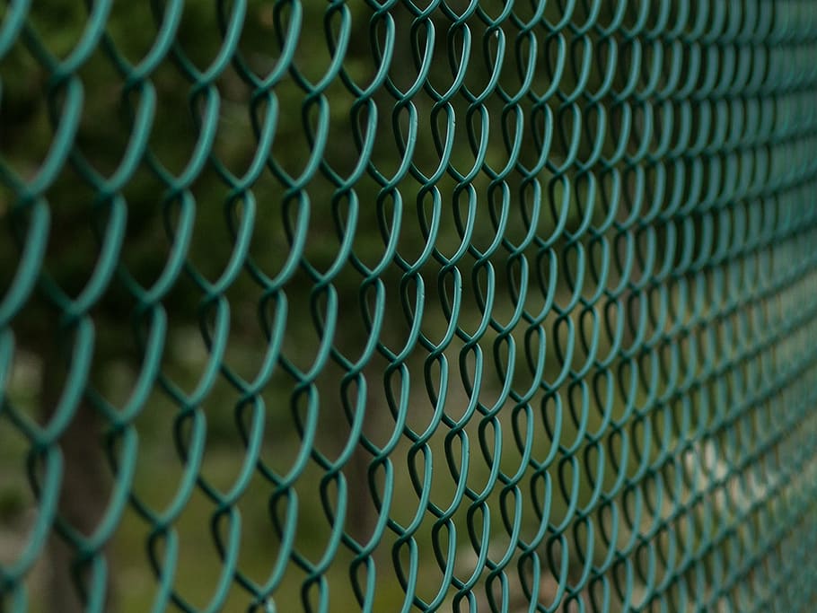 fence, closing, metal mesh, chainlink Fence, wire, backgrounds, boundary, barrier, pattern, security