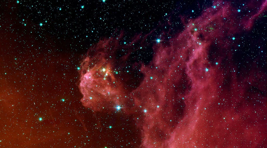 写真, 赤, 銀河, オリオン星雲, 放出星雲, 星座オリオン, オリオン, NGC 1976, NGC 1982, 星空