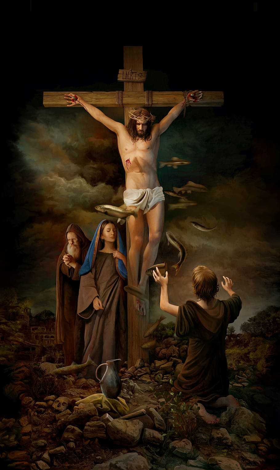 jesus christ, cross, wallpaper, religion, god, people, crucifixion, spirituality, resurrection, jesus