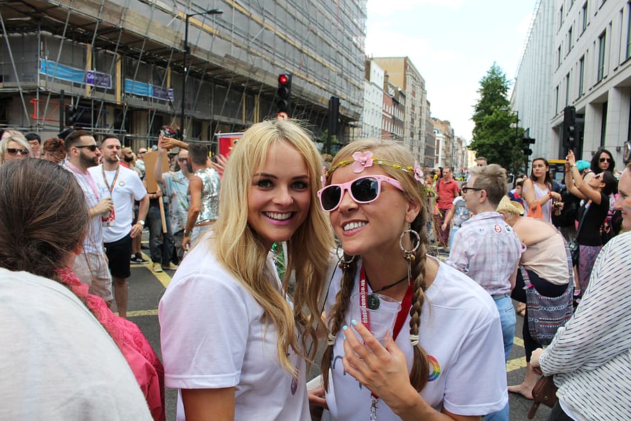 LGBT, Londres, Inglaterra, pessoas, multidão, grupo de pessoas, editorial, ao ar livre, sorridente, óculos de sol