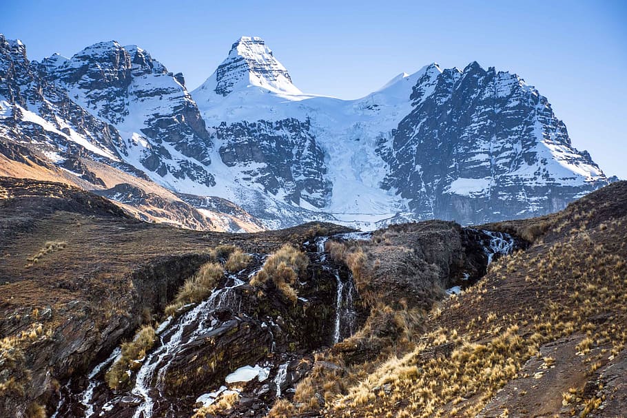 nevado, tunicondoriri, bolivia, mountain, snow, scenics - nature, cold temperature, beauty in nature, mountain range, winter