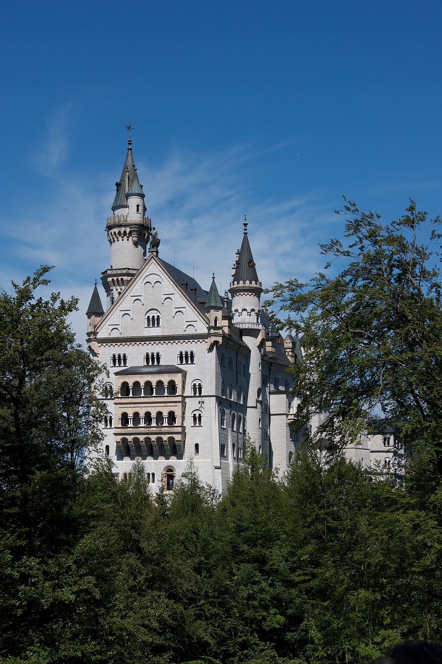 Neuschwanstein Castle, castle, kristin, fairy castle, allgäu, bavaria, füssen, attraction, architecture, culture