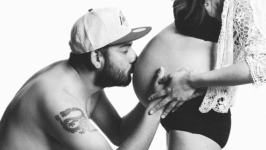 pregnancy, couple, love, pregnant, woman, mother, baby, people, man, female