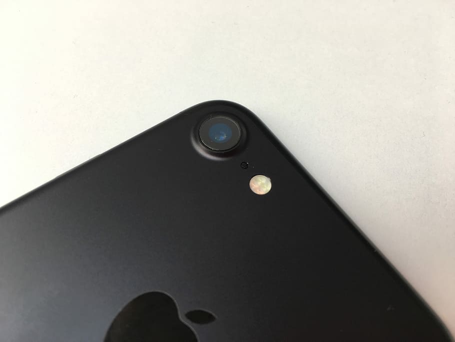 iphone 8 negro, iPhone 7, Touch ID, Inicio, smarton, retorno de tecla, manzana, primer plano, color negro, parte del cuerpo humano
