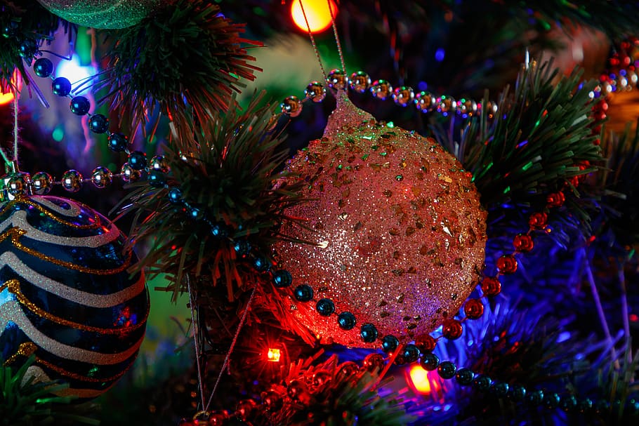 víspera de año nuevo, árbol de navidad, juguete de árbol de navidad, joyas, guirnalda de navidad, invierno, bola de nochevieja, año nuevo, fotos navideñas, vacaciones