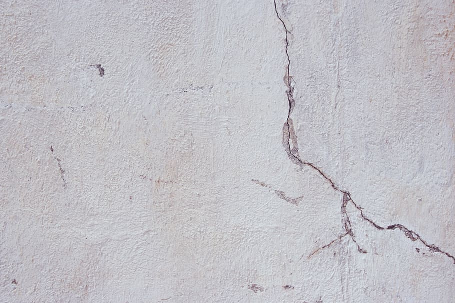 cracked, gray, concrete, surface, crack, wall, background, maintenance, earthquake, damage