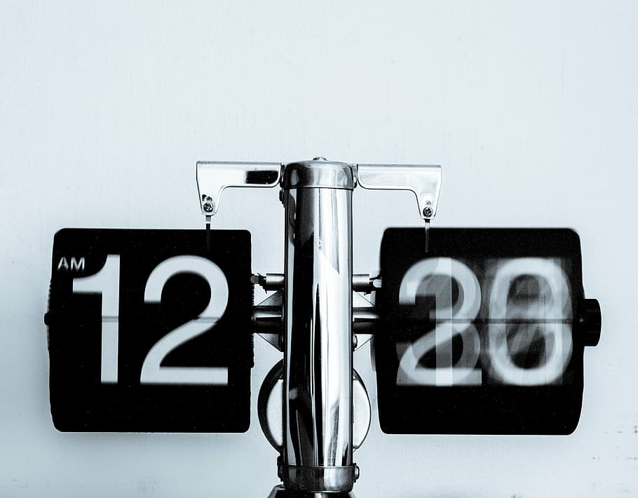 clock, displaying, 1220, time, number, hour, close-up, day, indoors, studio shot