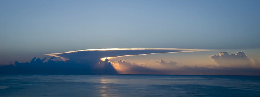 dawn, puig, valencia, sea, clouds, dawn beach, sunrise sea, puig val, water, sky