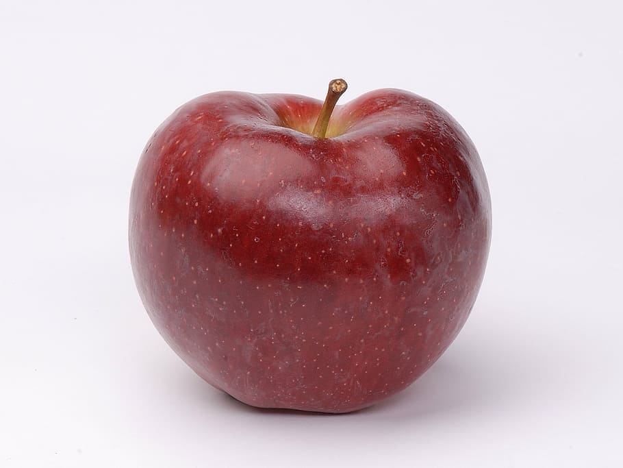 red, apple close-up photo, apple, fruit, nutrition, red apple, fruits, galician apples, food and drink, healthy eating