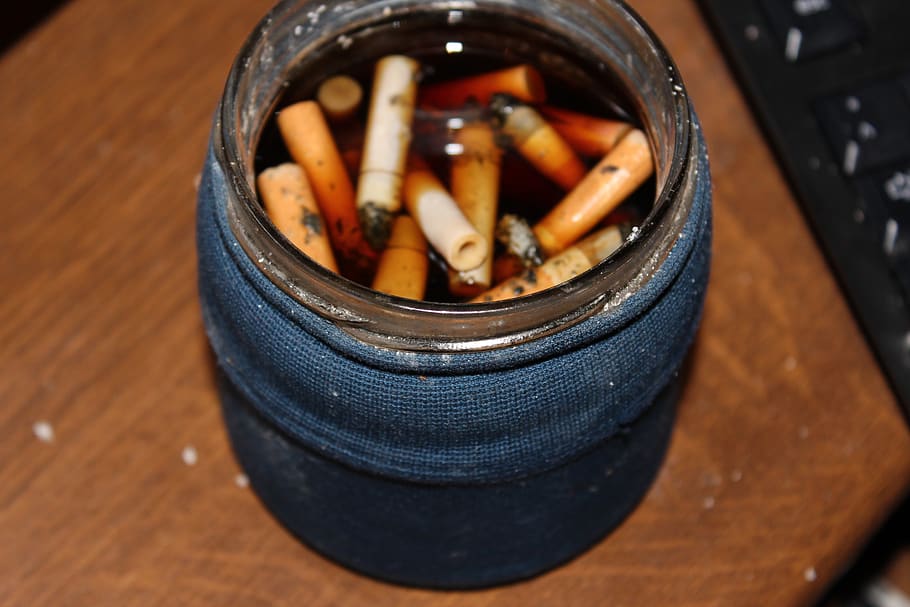 tobacco, nicotine, smoke, food, wont, morality, still life, close-up, container, indoors