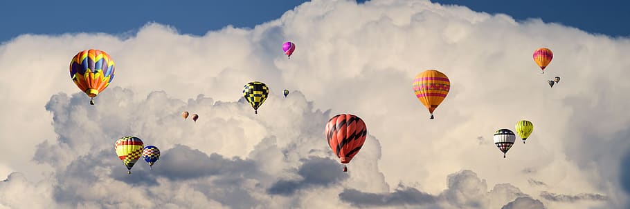 travel, vacations, adventure, flying, hot air balloon ride, dom, clouds, achieve the purpose of, sky, sport
