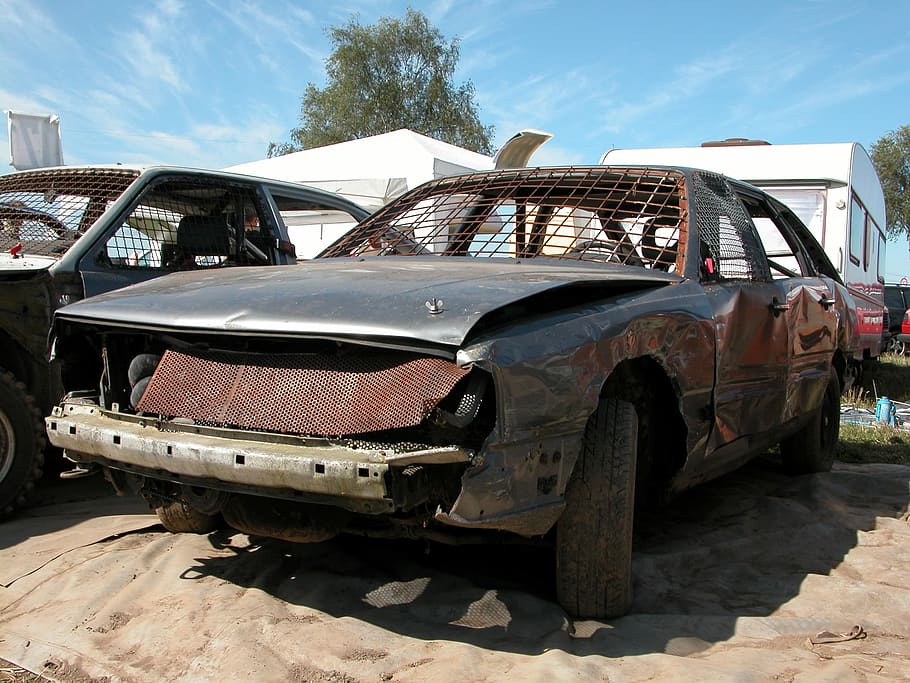 Auto, Stock Car Racing, Mature, Restored, automotive, vehicles, car, damaged, crash, accidents and disasters