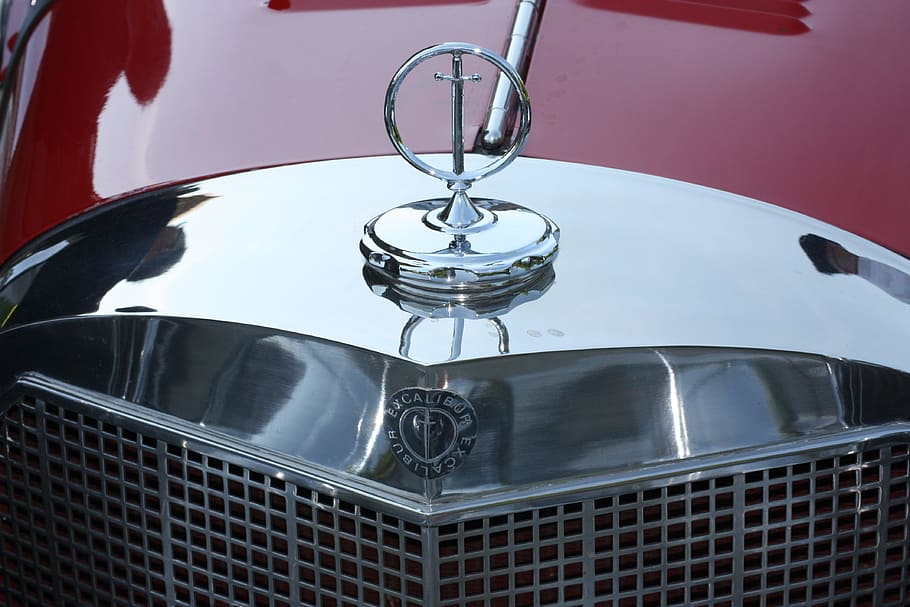 excalibur, oldtimer, auto detail, classic, old, vehicles, expensive, old car, rarity, auto