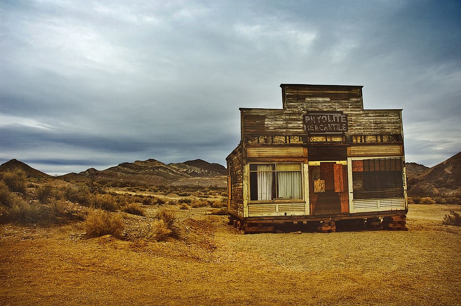 cidade fantasma, deserto, abandonar, abandonado, velho, califórnia, casa, cowboys, deserta, herdade