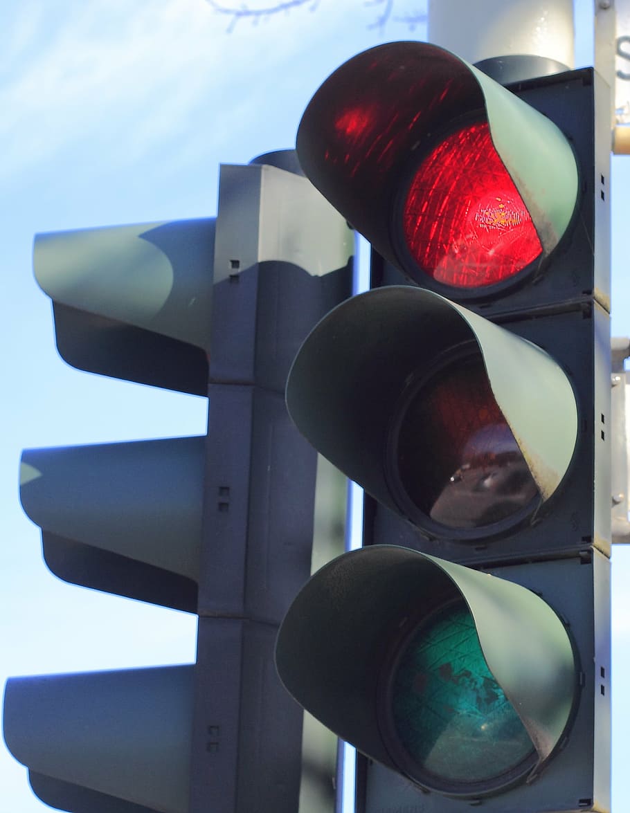 traffic lights, red, stop, light signal, traffic light signals, stoplight, light, red light, road signal, sign