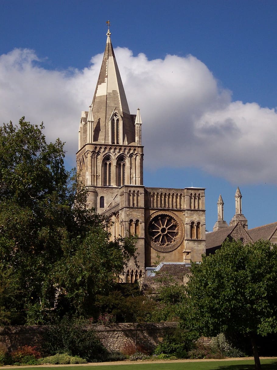 oxford, cathedral, england, church, architecture, religion, famous Place, christianity, place of worship, built structure