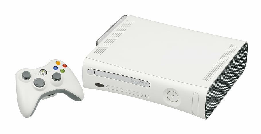 white, xbox 360 premium, controller, video game console, video game, play, toy, computer game, device, entertainment