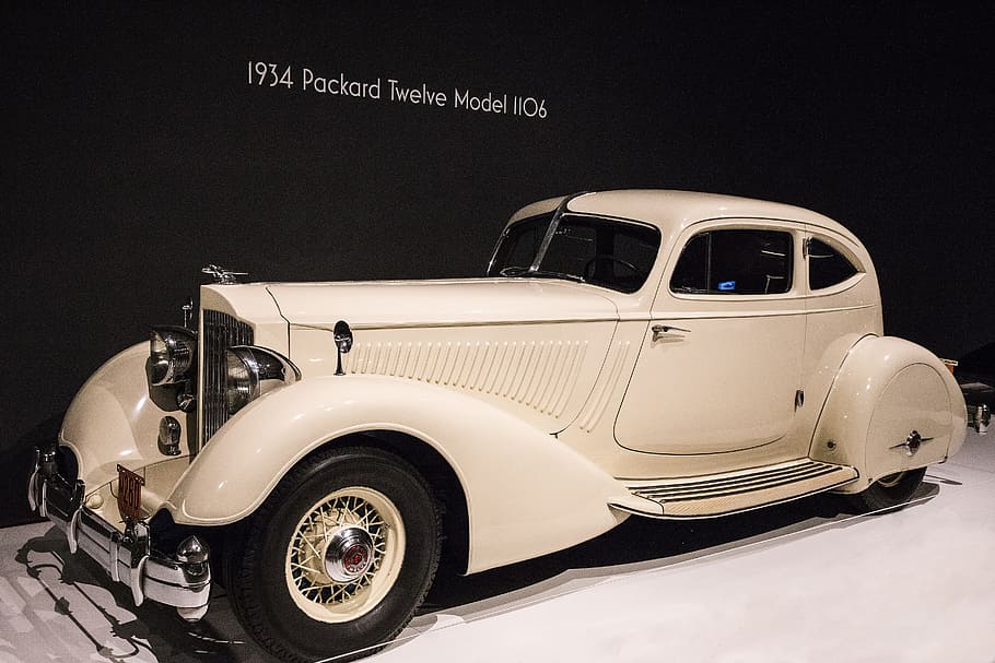 Packard 1934, model 1106, Mobil, Packard, Twelve, Model, 1934 packard dua belas model 1106, art deco, kemewahan, transportasi