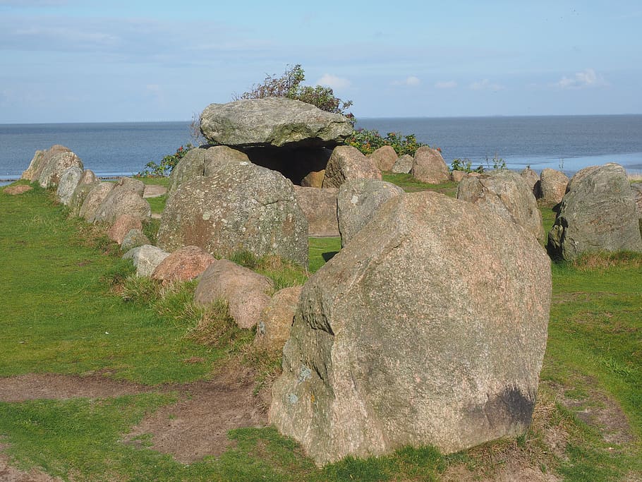 megalith facility harhoog, burial mound, degree, keitum, sylt, hunebed, tomb, mytischer place, places of interest, archaeology