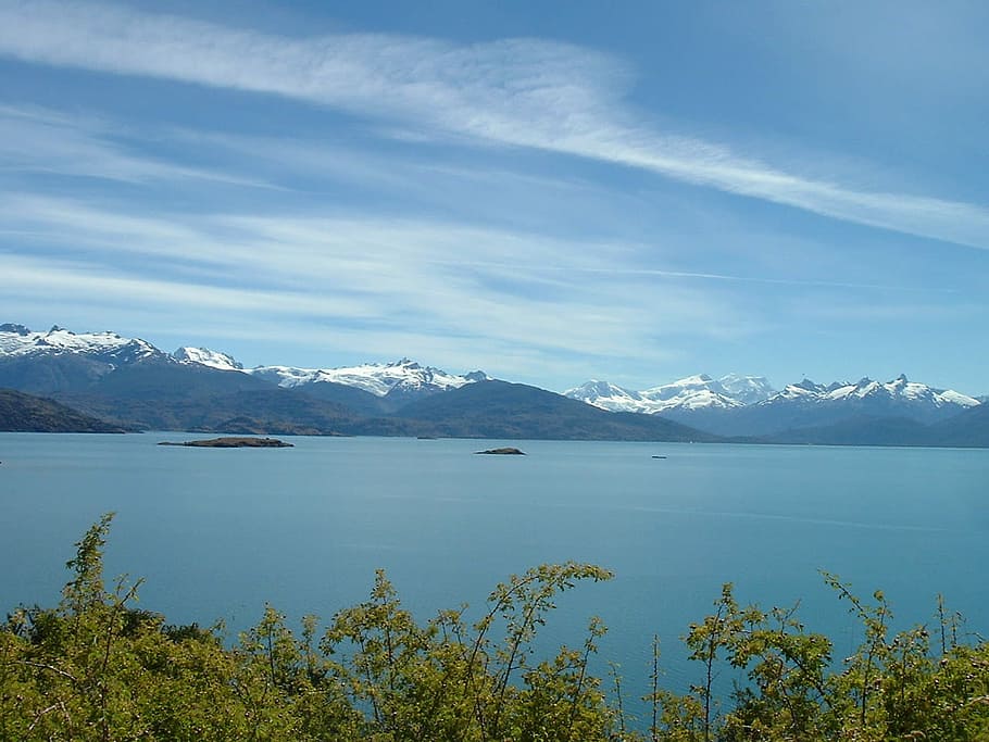 general, carrera lake, largest, chile landscape, General Carrera lake, Chile, landscape, photos, lake, landscapes