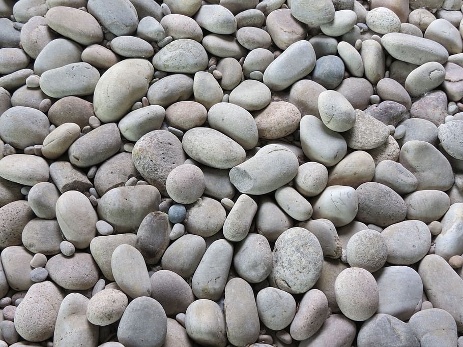 pebbles, stones, pile, beach scene, full frame, large group of objects, backgrounds, stone - object, abundance, pebble