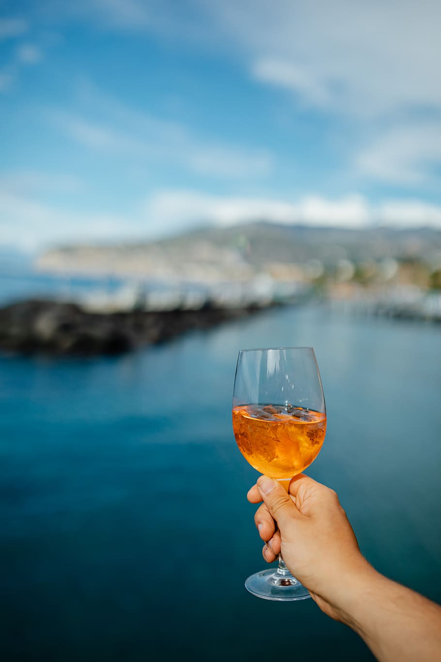 alcohol, italia, bebida, italiano, sorrento, vacaciones, mar, mediterraneo, verano, bebidas