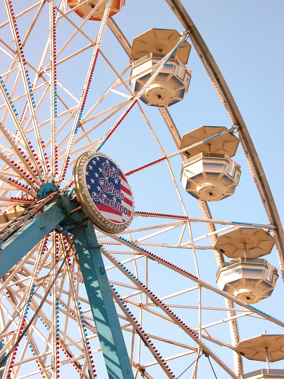 carnival, ferris wheel, ride, fun, festival, entertainment, fairground, recreational, low angle view, amusement park