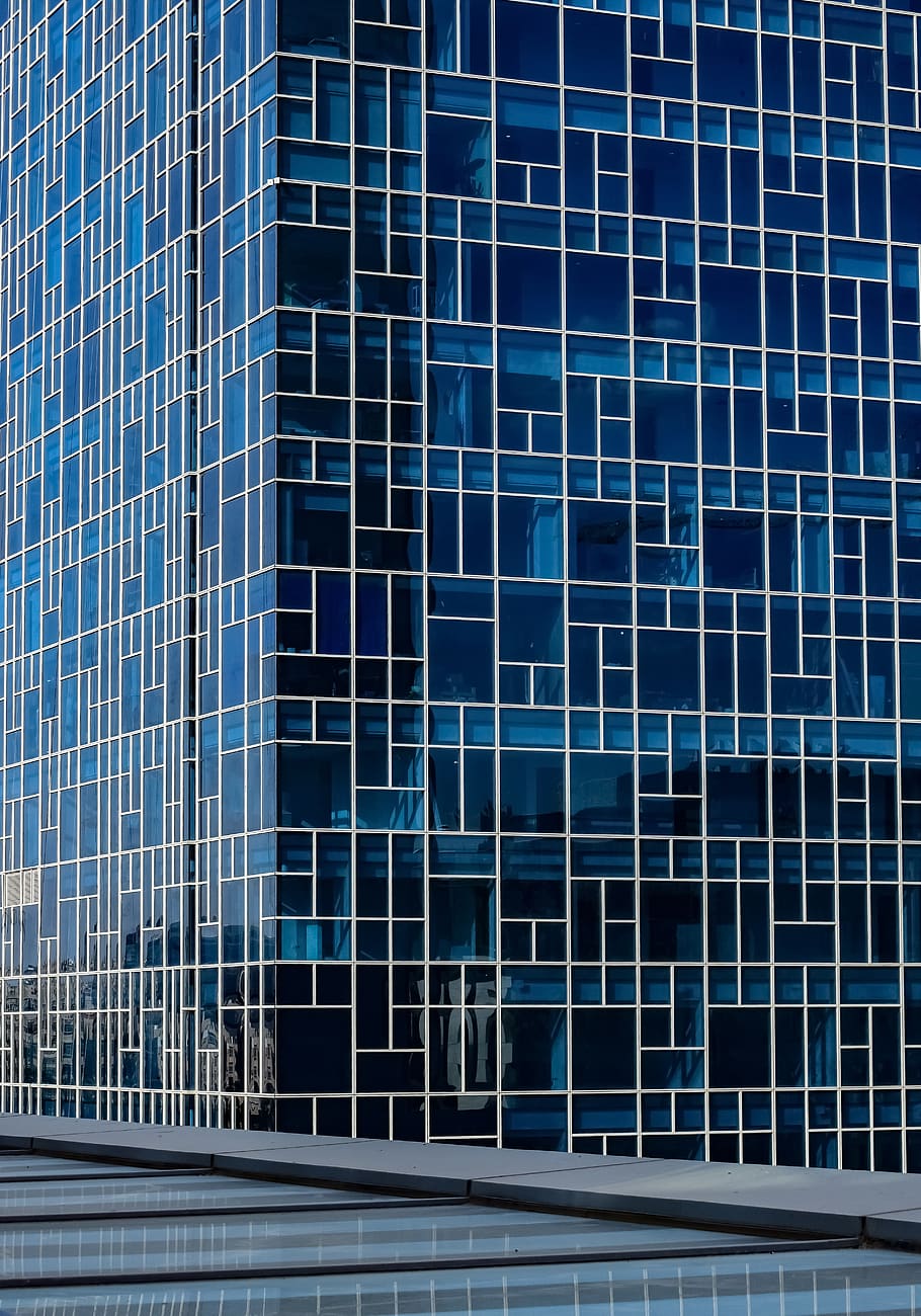 building, architecture, city, urban, modern, tower, skyscraper, glass, façade, geometry
