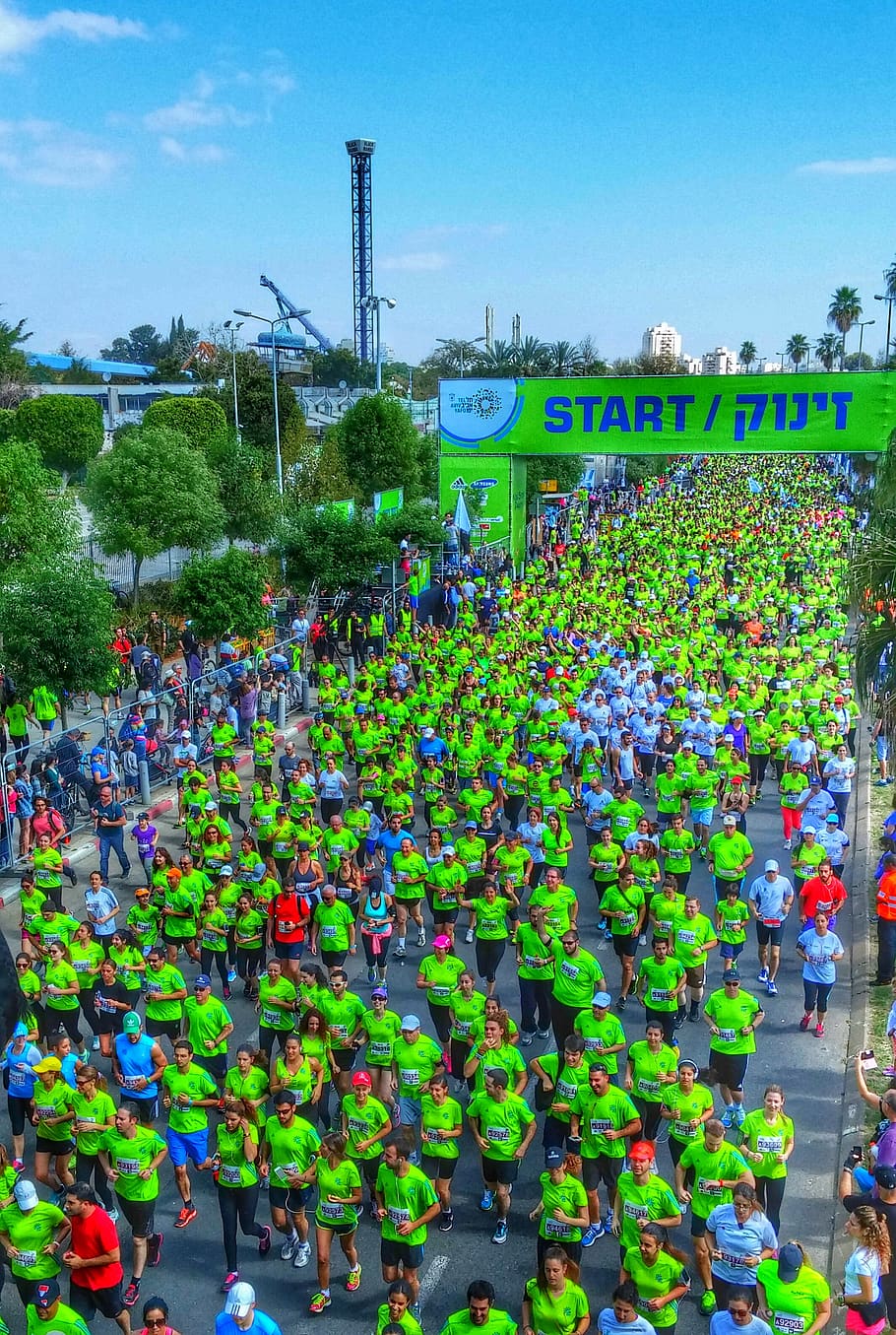 tlv, tel aviv, israel, tlv marathon, tel aviv marathon, marathon, tel-aviv marathon, race, running, large group of people