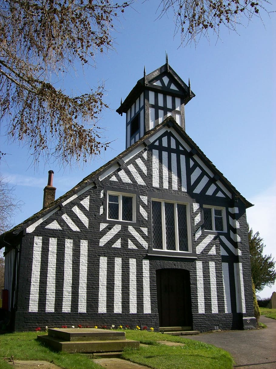 all saints, siddington, church, historic, front, religious, building, facade, exterior, built structure