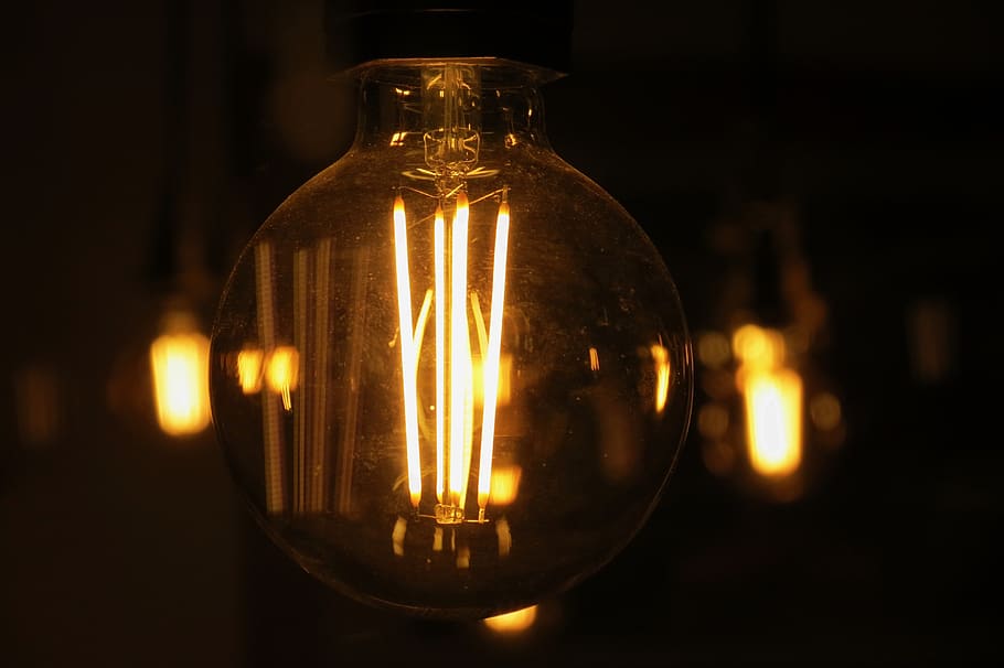 lamps, ideas, bright, bulb, lamp, idea, light, energy, electricity, lighting