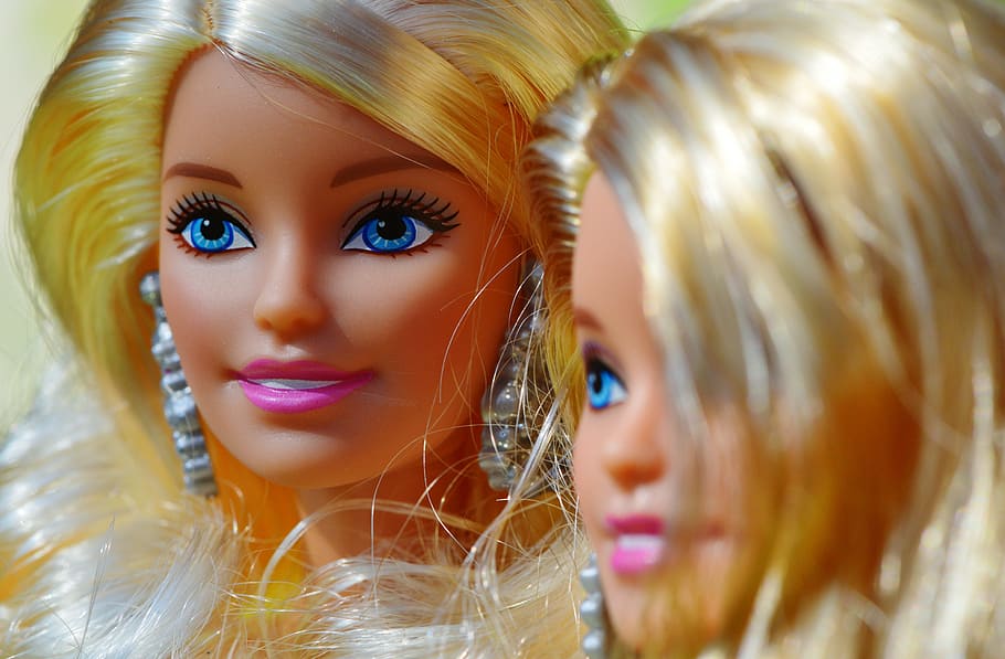 beauty, barbie, pretty, doll, charming, children toys, girl, face, doll face, play