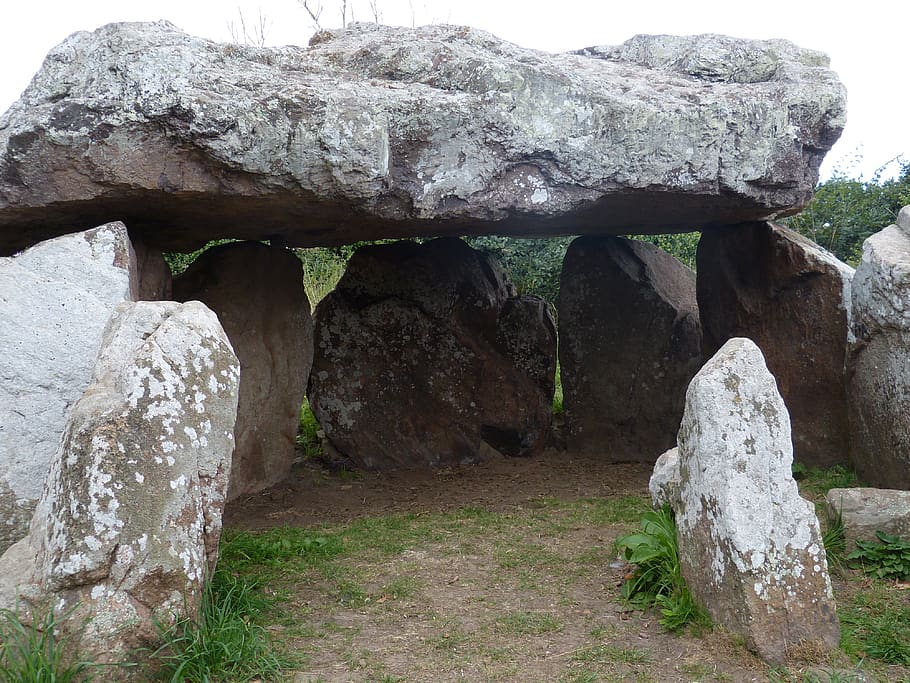 jersey, england, channel islands, united kingdom, island of jersey, island, grave, historically, prehistoric, burial ground